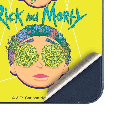 Adult Swim Rick and Morty Rick and Morty Portal Eyes Galaxy A36 5G Skin
